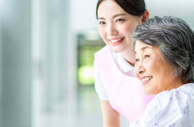 医療的介護によるより安心な生活
